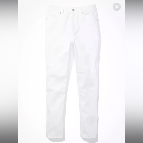 AE White Straight Cut Jeans - Picture 7 of 11